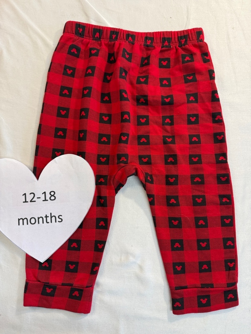 Joe Fresh X Disney - Mickey Mouse Red Baby Pajama Pants